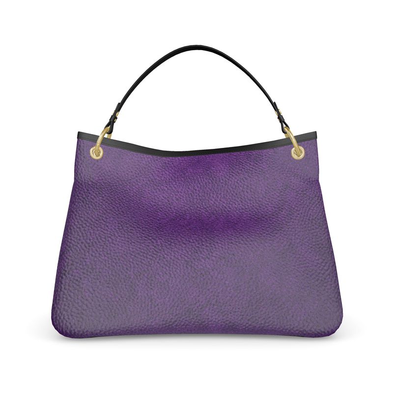 Talbot Slouch Bag/Deep Purple Amethyst Digital Print