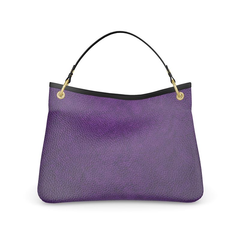 Talbot Slouch Bag/Deep Purple Amethyst Digital Print