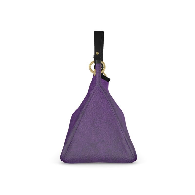 Talbot Slouch Bag/Deep Purple Amethyst Digital Print