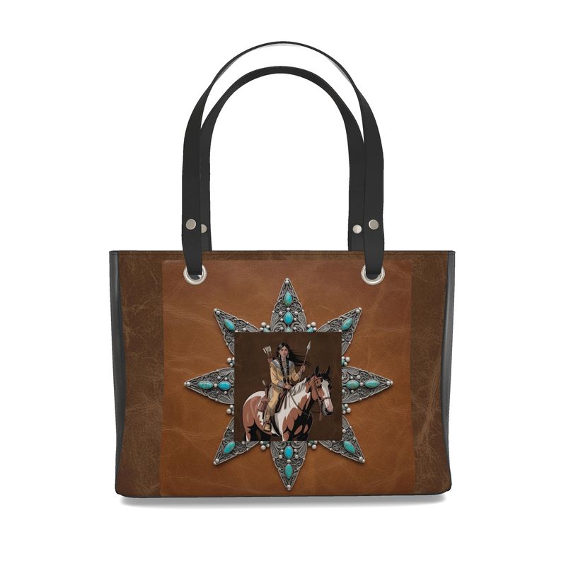 Handbags: Western Heritage Print