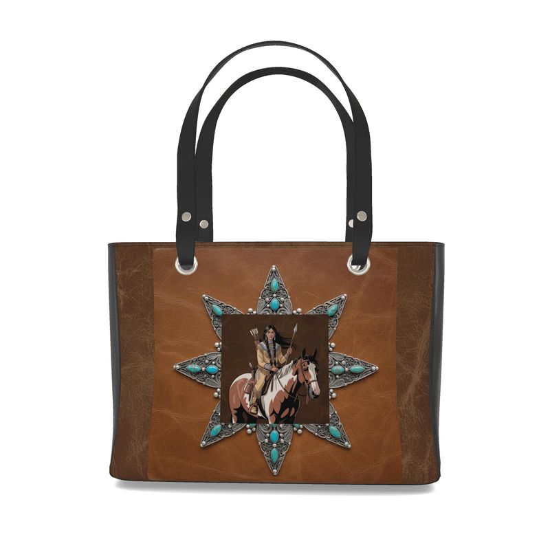 Handbags: Western Heritage Print