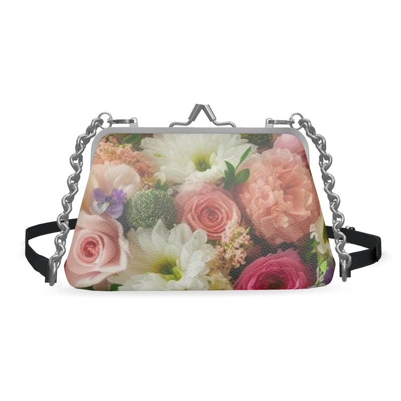 Flat Frame Bag/Heirloom Bloom Vintage Art Print