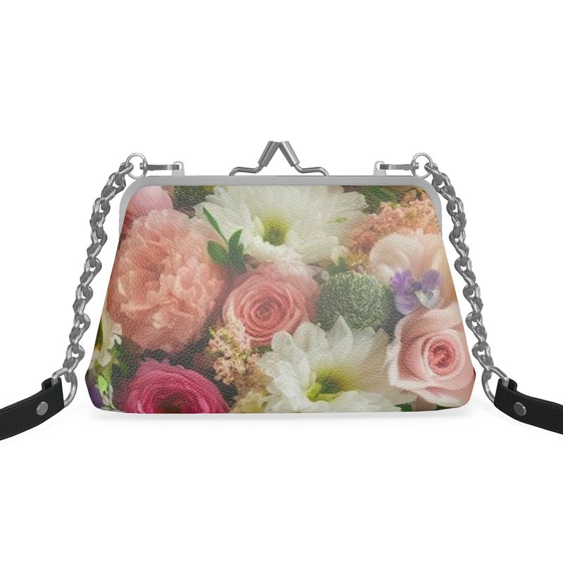 Flat Frame Bag/Heirloom Bloom Vintage Art Print