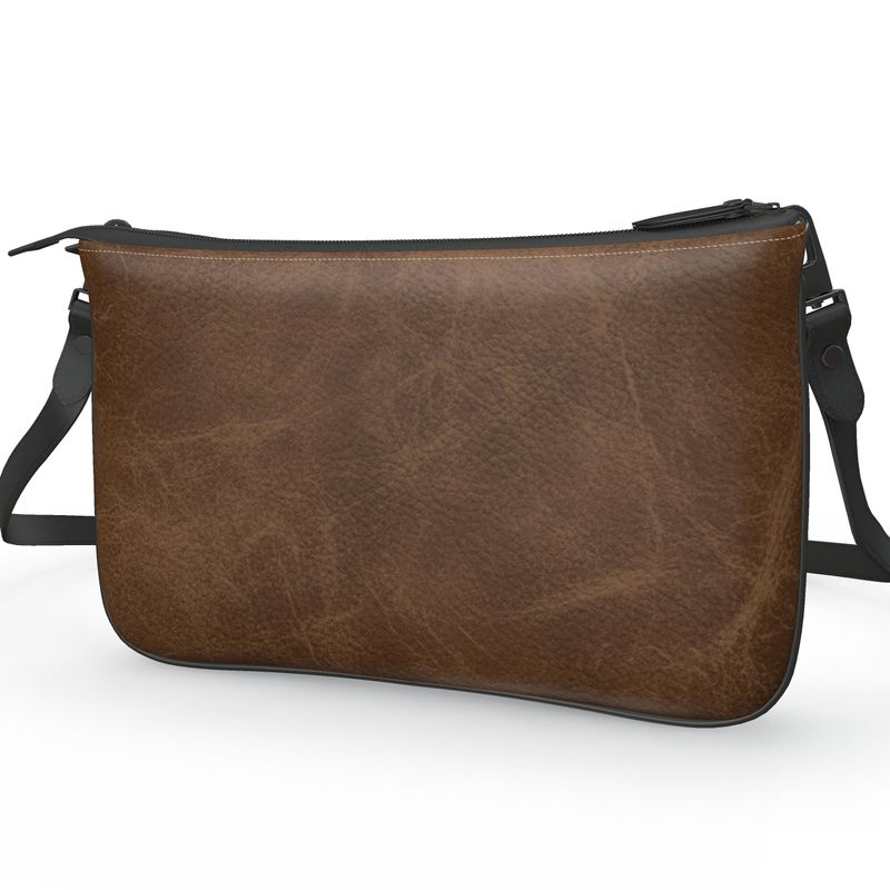 Pochette Double Zip Bag/Western Crossbody - Maverick