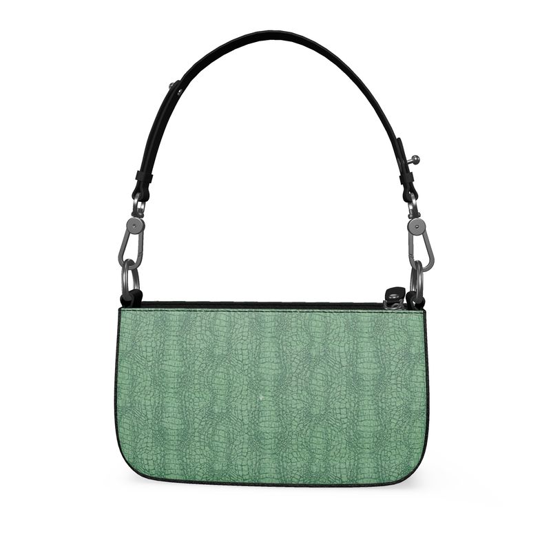 Zip Box Bag/Emerald Isle Alligator Digital Art Print