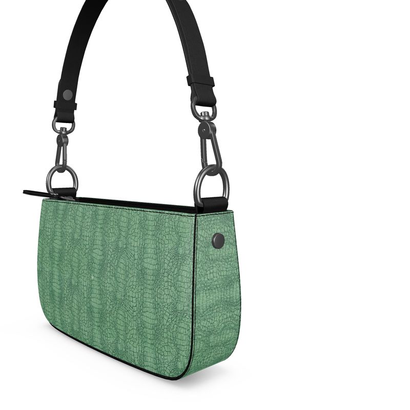 Zip Box Bag/Emerald Isle Alligator Digital Art Print