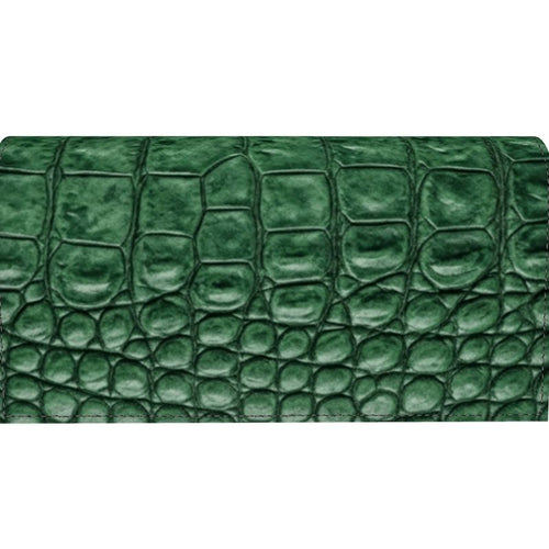 Classic Croc Digitally Printed Leather Kenway Evening  Bag