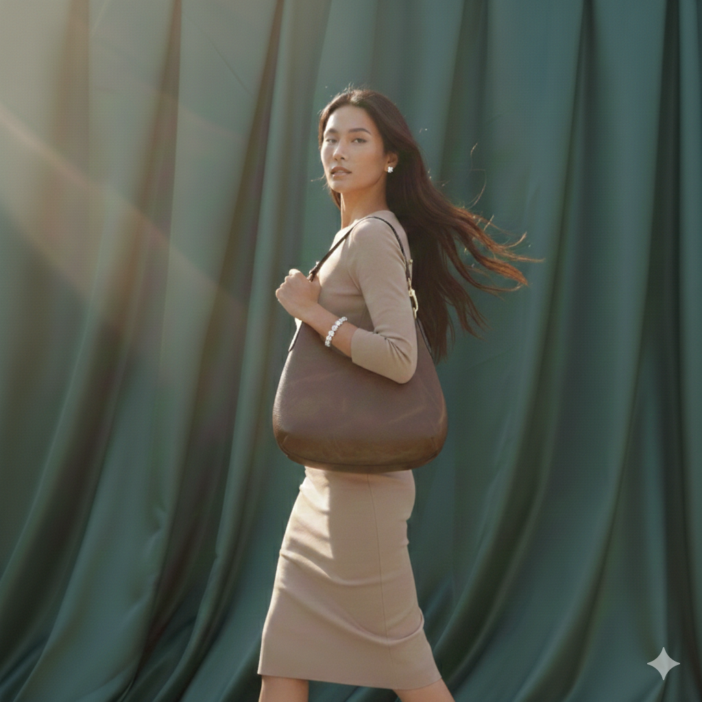 Hobo Shoulder Bag/Decadent Chocolate Art Print